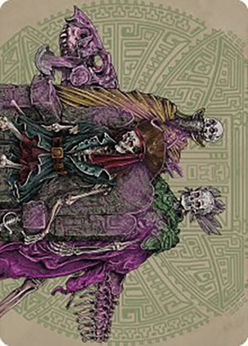 Throne of the Grim Captain Art Card 55 (Art Series: The Lost Caverns of Ixalan)  | Good Games Modbury