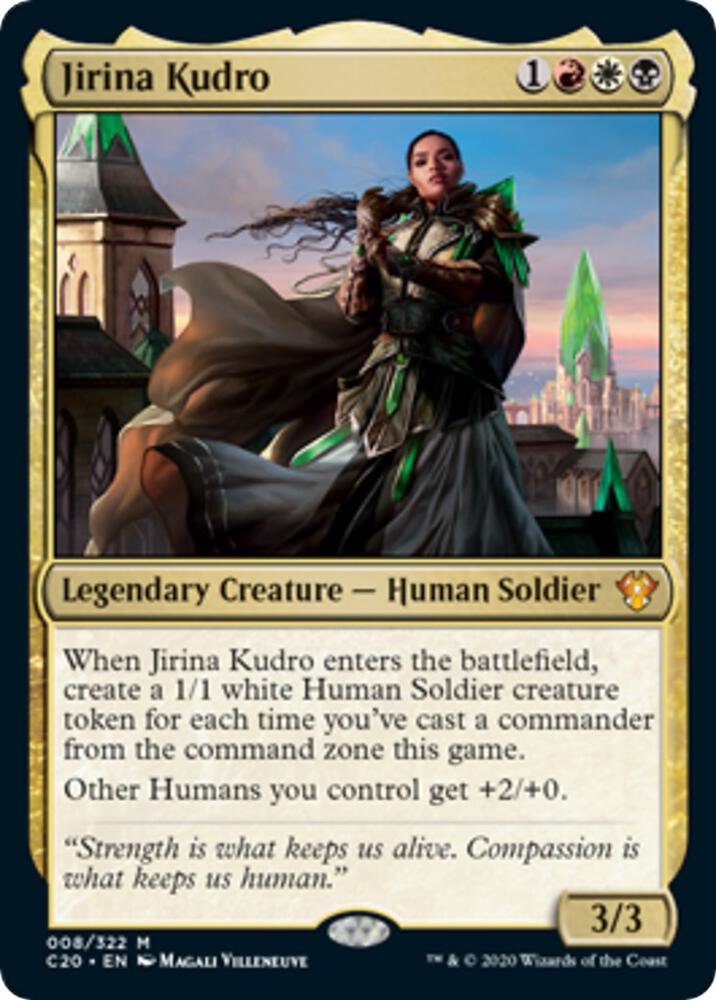 Jirina Kudro 8/322 (Oversize Cards)  - Foil | Good Games Modbury