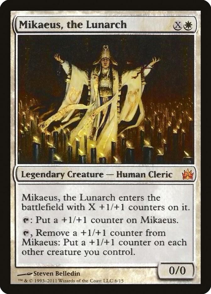 Mikaeus, the Lunarch 6/15 (From the Vault: Legends)  - Foil | Good Games Modbury