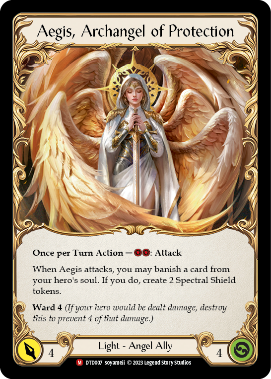 Figment of Protection // Aegis, Archangel of Protection [DTD007] (Dusk Till Dawn) | Good Games Modbury