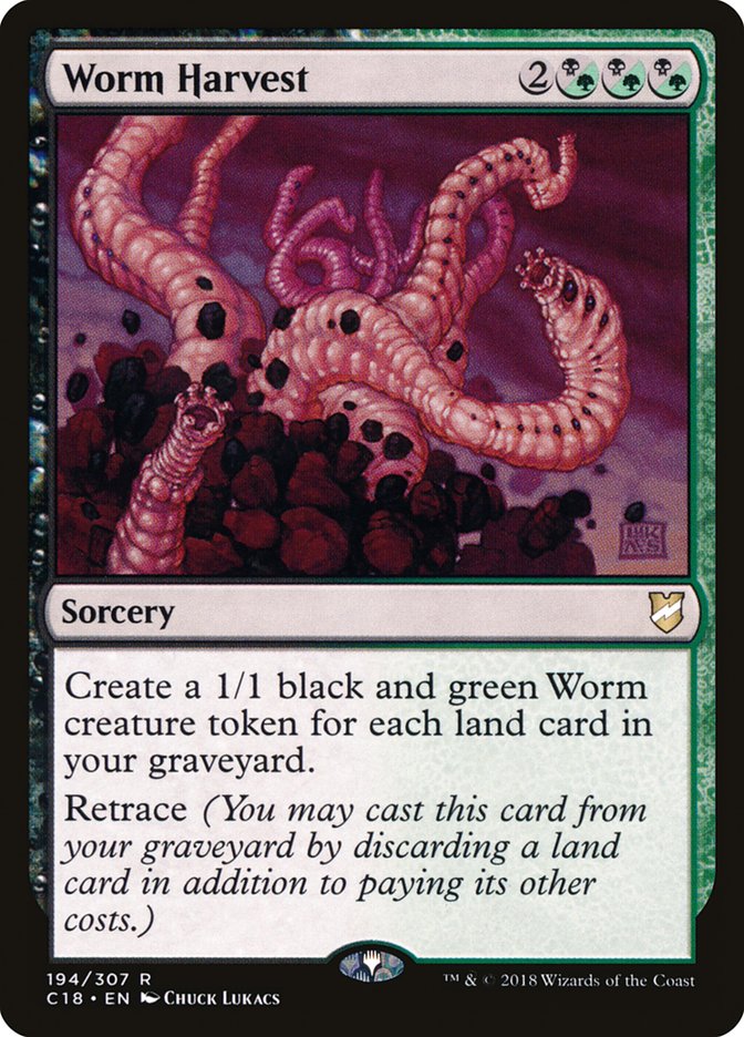 Worm Harvest [Commander 2018] | Good Games Modbury