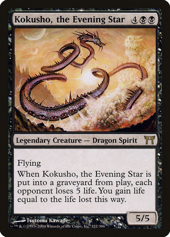 Kokusho the Evening Star 122/306 (Champions of Kamigawa)  - Foil | Good Games Modbury