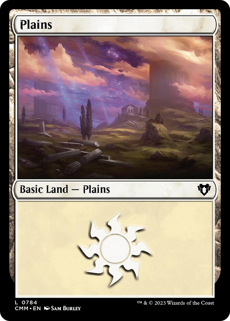 Plains (784) [Commander Masters] | Good Games Modbury