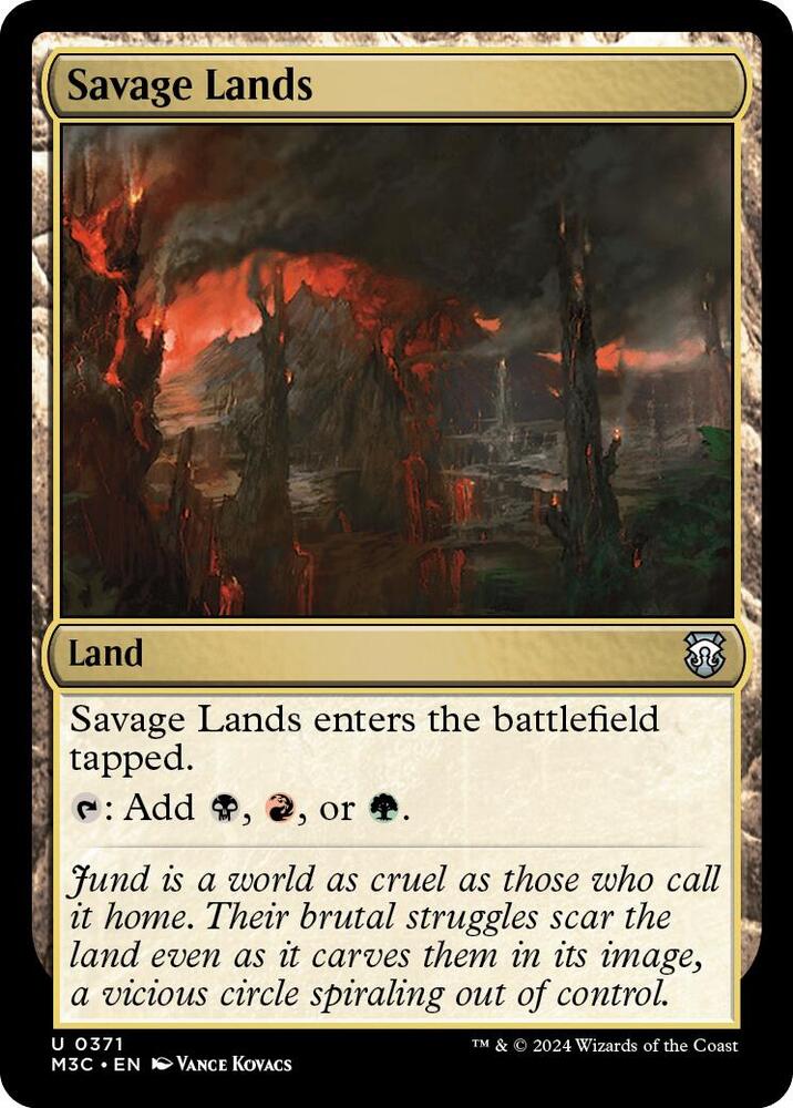Savage Lands 371/411 (Commander: Modern Horizons 3)  - Ripple Foil | Good Games Modbury