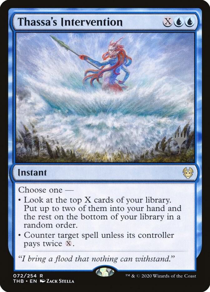 Thassas Intervention 72p/137 (Promo Pack: Theros Beyond Death)  - Foil | Good Games Modbury