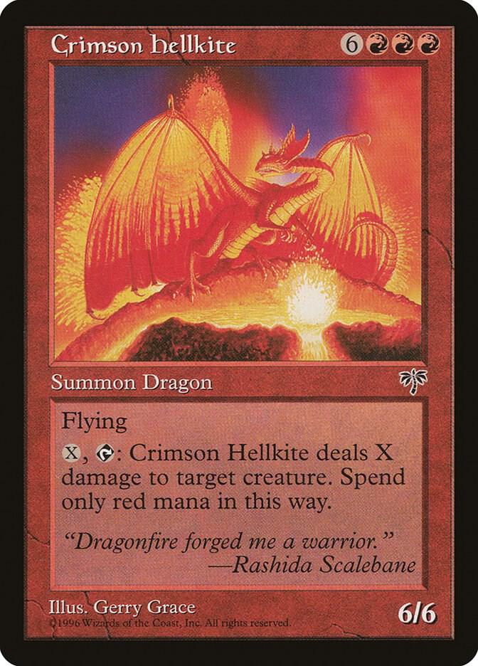 Crimson Hellkite 167/350 (Mirage)  | Good Games Modbury