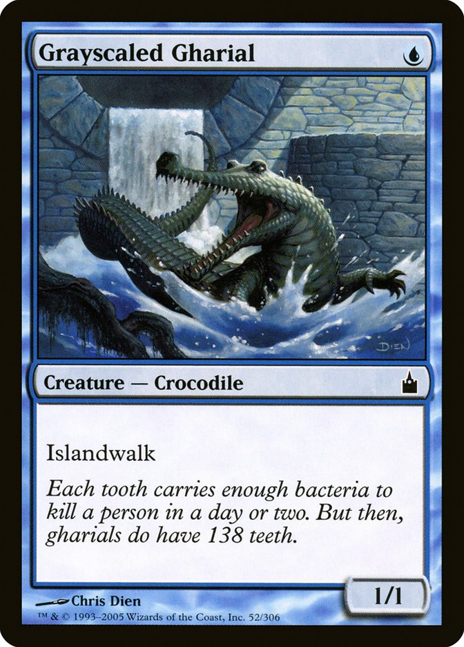 Grayscaled Gharial [Ravnica: City of Guilds] | Good Games Modbury