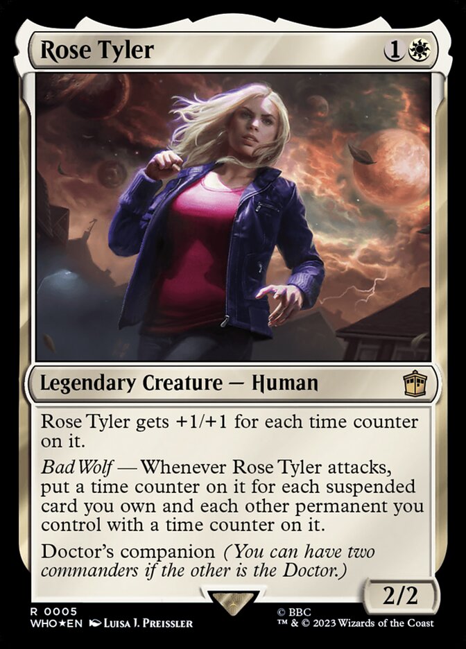Rose Tyler 5/331 (Universes Beyond: Doctor Who)  - Foil | Good Games Modbury