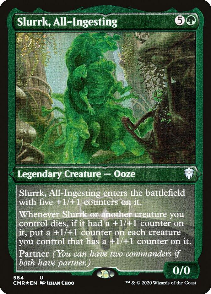 Slurrk All Ingesting Foil Etched 584 (Commander Legends)  - Foil | Good Games Modbury