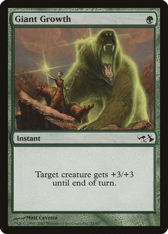 Giant Growth 21/62 (Duel Decks: Elves vs. Goblins)  | Good Games Modbury