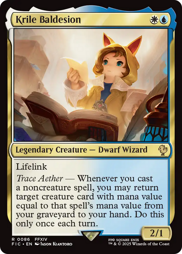 Krile Baldesion [FINAL FANTASY Commander] | Good Games Modbury