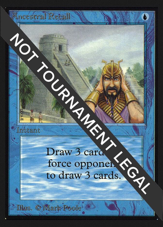 Ancestral Recall IE 48/302 (International Edition)  | Good Games Modbury