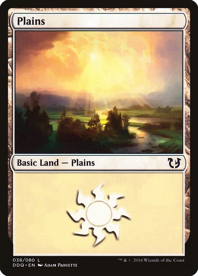 Plains 038 38/80 (Duel Decks: Blessed vs. Cursed)  | Good Games Modbury