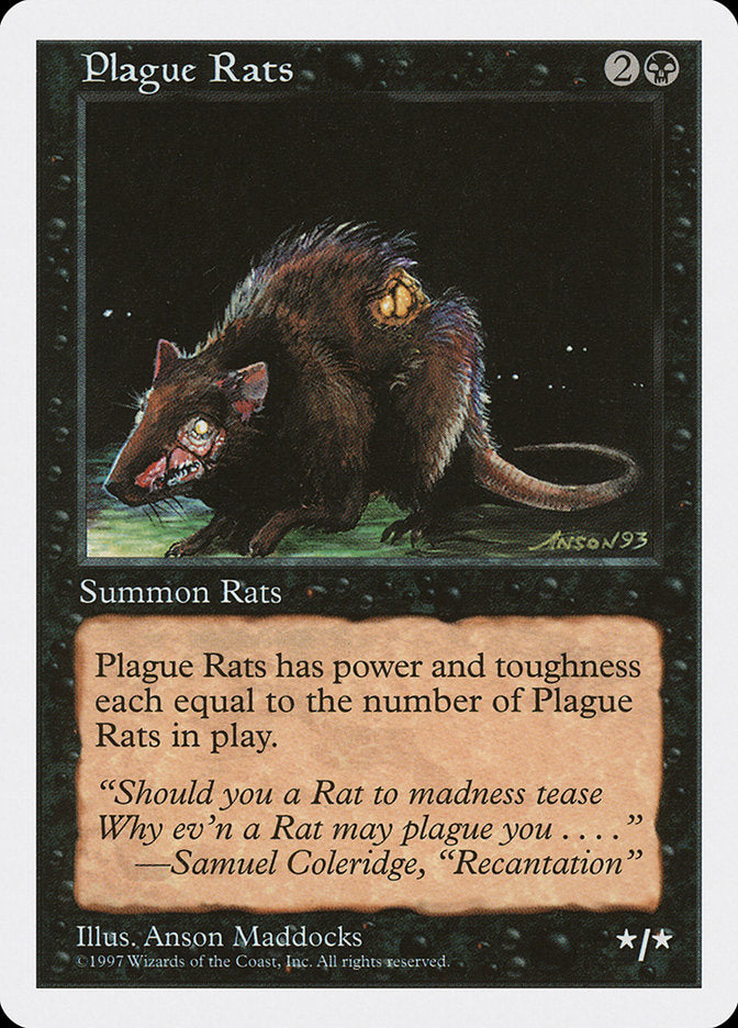 Plague Rats 188/455 (Fifth Edition)  | Good Games Modbury