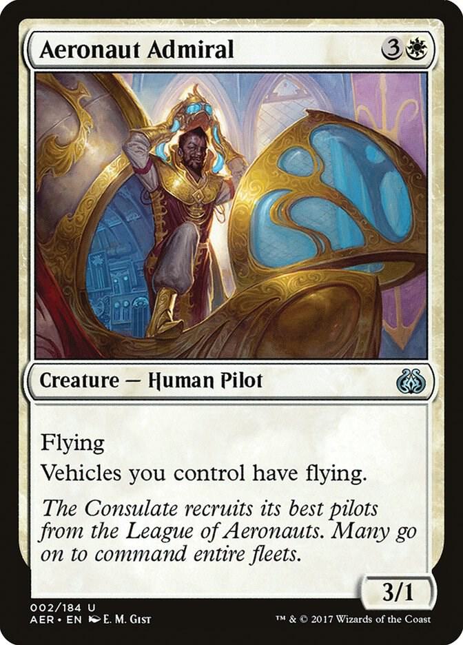 Aeronaut Admiral 2/184 (Aether Revolt)  - Foil | Good Games Modbury