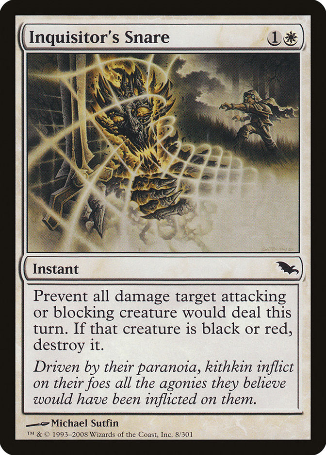 Inquisitor's Snare [Shadowmoor] | Good Games Modbury