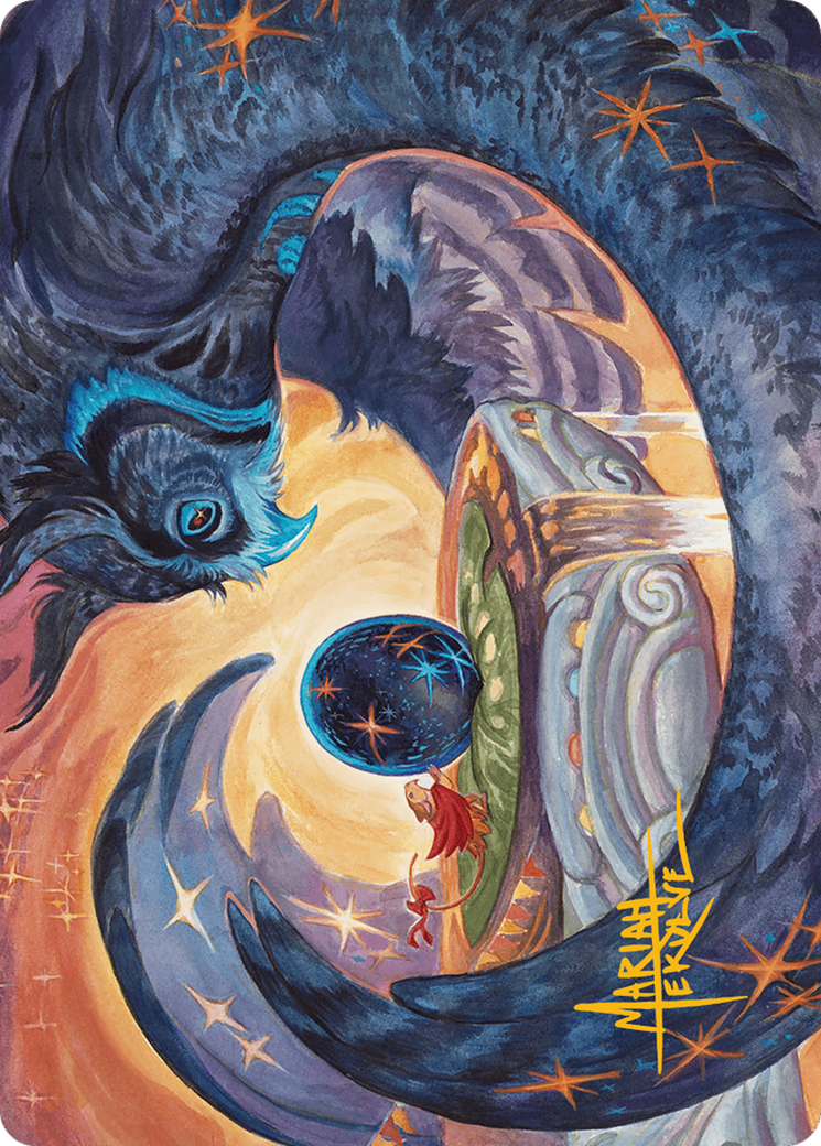 Dawn's Truce Art Card (Gold-Stamped Signature) [Bloomburrow Art Series] | Good Games Modbury