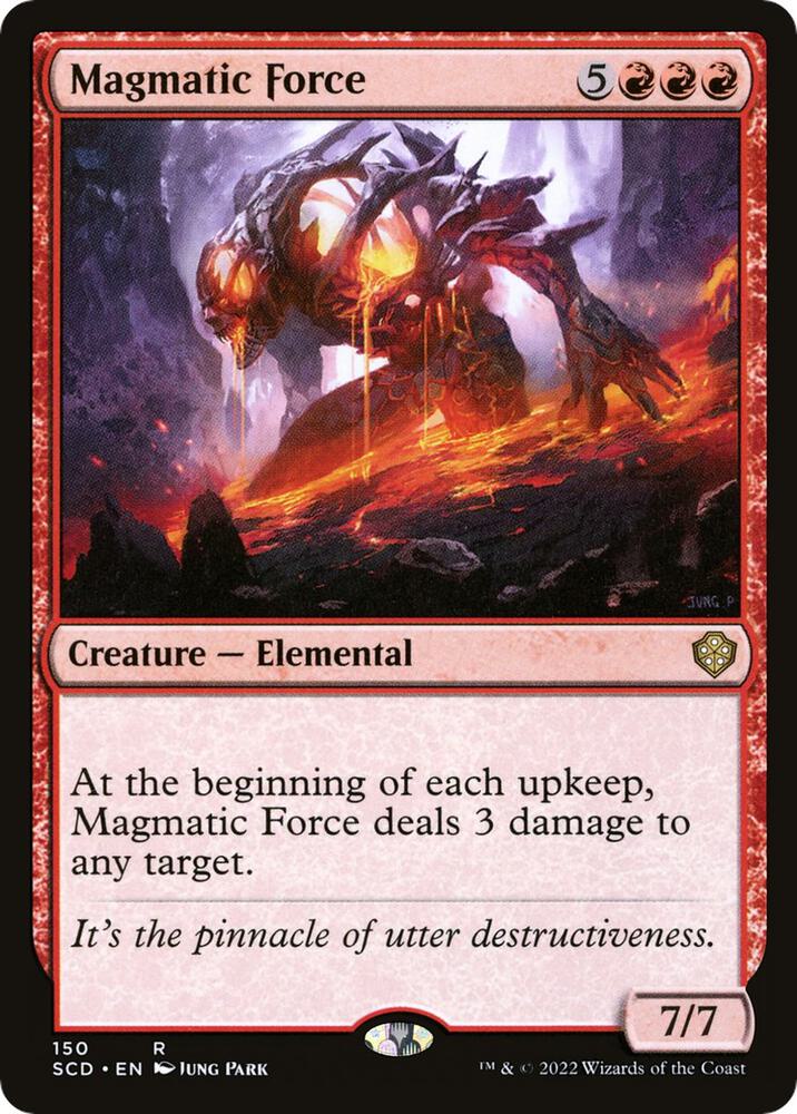 Magmatic Force 150/352 (Starter Commander Decks)  | Good Games Modbury