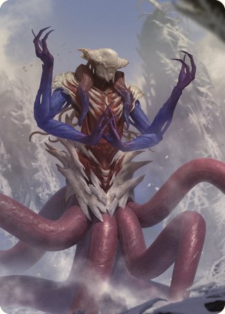 Zhulodok, Void Gorger Art Card [Commander Masters Art Series] | Good Games Modbury