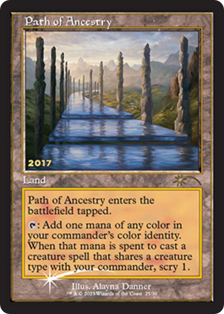 Path of Ancestry 25/30 (30th Anniversary Promos)  - Foil | Good Games Modbury