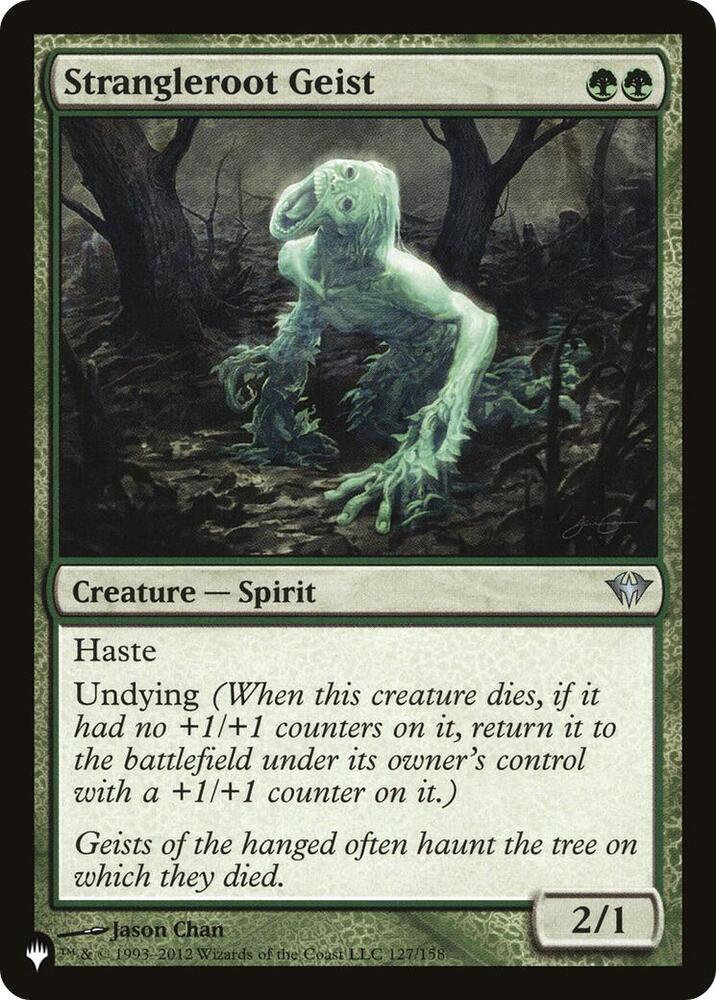 Strangleroot Geist DKA DKA-127/5075 (The List Reprints)  | Good Games Modbury