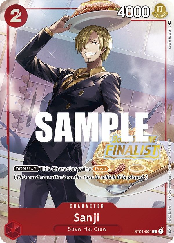 Sanji (Offline Regional 2023) [Finalist] [One Piece Promotion Cards] | Good Games Modbury