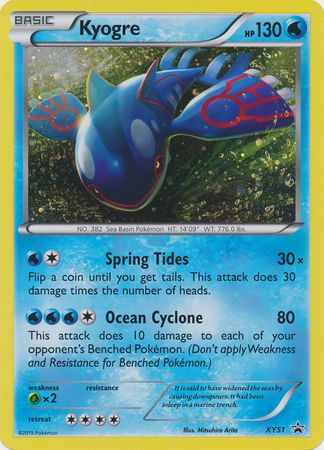 Kyogre (XY51) (Jumbo Card) [XY: Black Star Promos] | Good Games Modbury