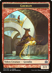 Gremlin // Energy Reserve Double-Sided Token [League Tokens 2017] | Good Games Modbury