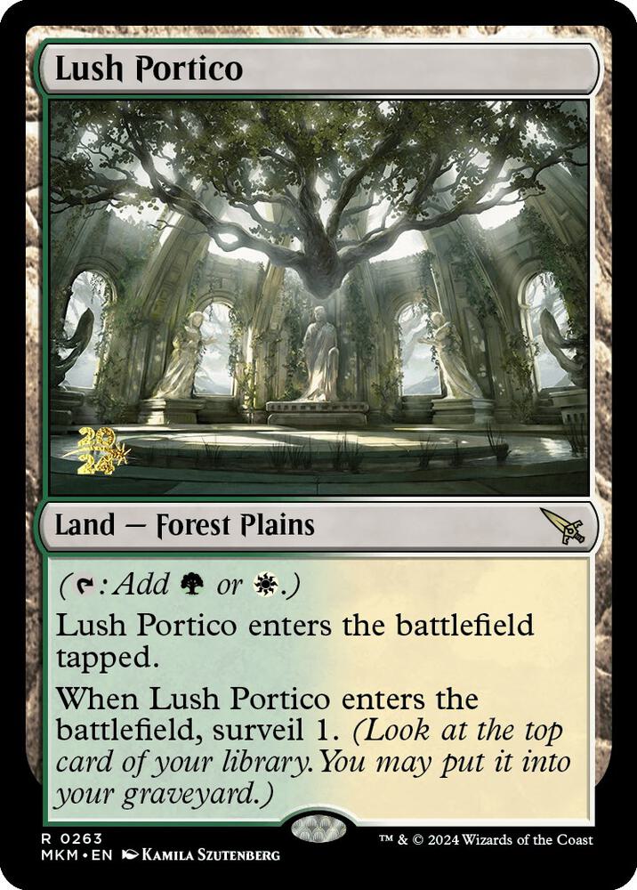 Lush Portico 263s/182 (Prerelease Cards)  - Foil | Good Games Modbury