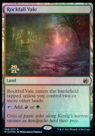 Rockfall Vale [Innistrad: Midnight Hunt Prerelease Promos] | Good Games Modbury
