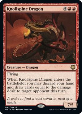 Knollspine Dragon 82/135 (Magic Game Night: Free-For-All)  | Good Games Modbury