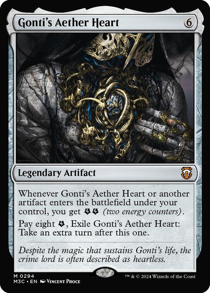 Gonti's Aether Heart 294/411 (Commander: Modern Horizons 3)  - Ripple Foil | Good Games Modbury