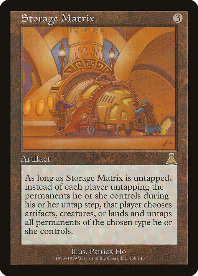 Storage Matrix 138/143 (Urza's Destiny)  - Foil | Good Games Modbury