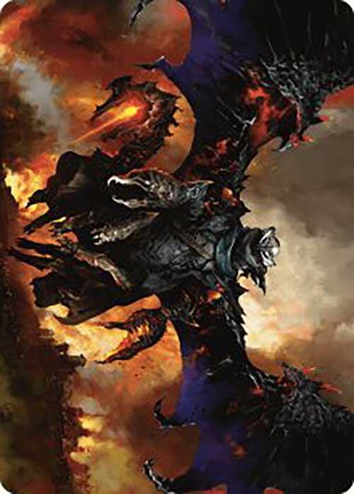 Akul the Unrepentant Art Card 16 (Art Series: Outlaws of Thunder Junction)  | Good Games Modbury