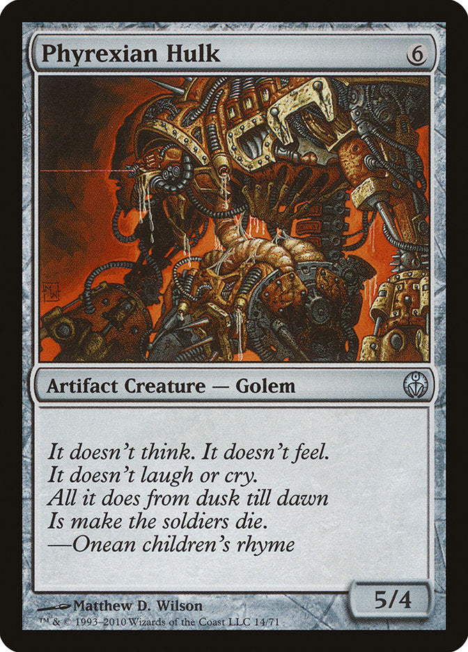 Phyrexian Hulk [Duel Decks: Phyrexia vs. the Coalition] | Good Games Modbury