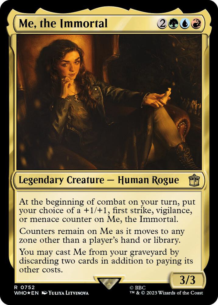 Me, the Immortal 752/331 (Universes Beyond: Doctor Who)  - Foil | Good Games Modbury