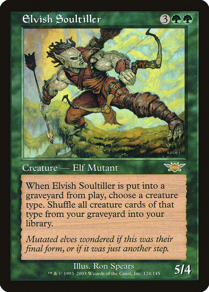 Elvish Soultiller 124/145 (Legions)  - Foil | Good Games Modbury