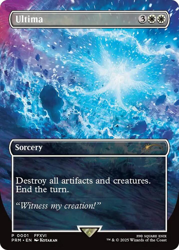 Ultima 1/1 (Standard Showdown Promos)  - Borderless Foil | Good Games Modbury