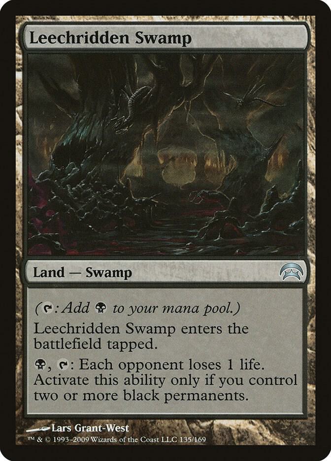 Leechridden Swamp 135/169 (Planechase)  | Good Games Modbury