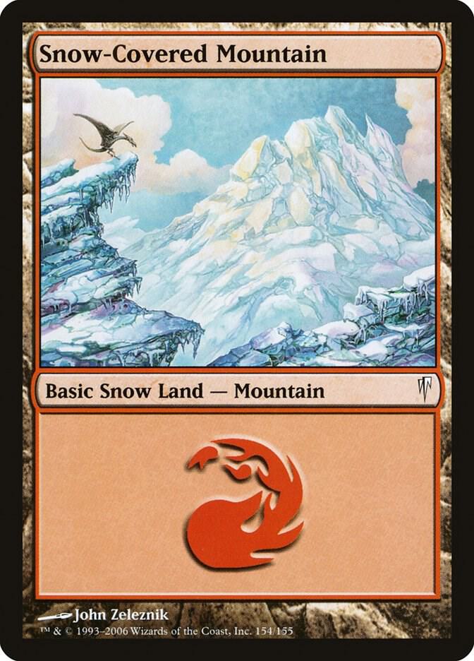 Snow-Covered Mountain 154/155 (Coldsnap)  | Good Games Modbury