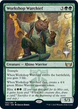Workshop Warchief 165 (Promo Pack: Streets of New Capenna)  | Good Games Modbury