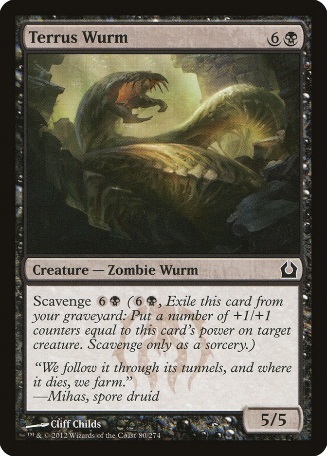 Terrus Wurm [Return to Ravnica] | Good Games Modbury