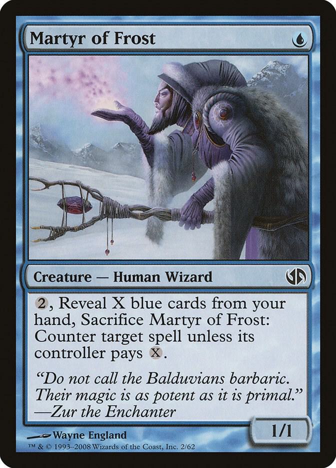 Martyr of Frost 2/62 (Duel Decks: Jace vs. Chandra)  | Good Games Modbury