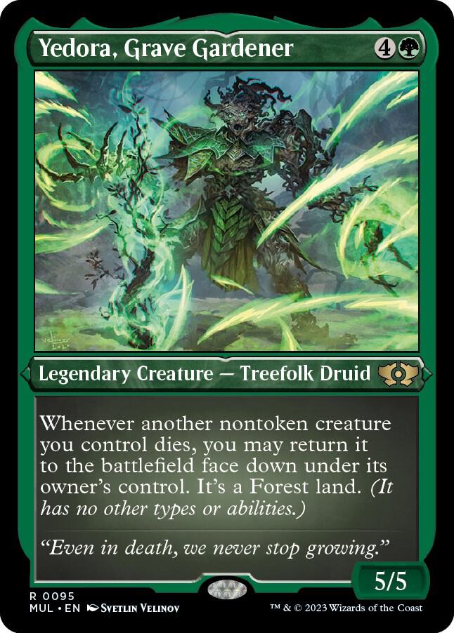 Yedora, Grave Gardener 95/65 (March of the Machine: Multiverse Legends)  - Etched Foil | Good Games Modbury