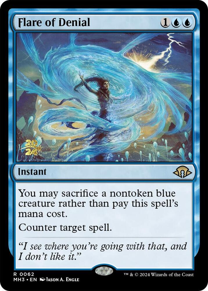 Flare of Denial 62s/90 (Prerelease Cards)  - Foil | Good Games Modbury