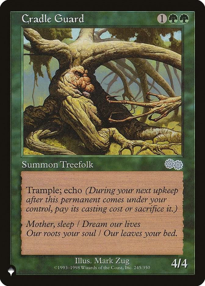 Cradle Guard 245/350 (The List Reprints)  | Good Games Modbury