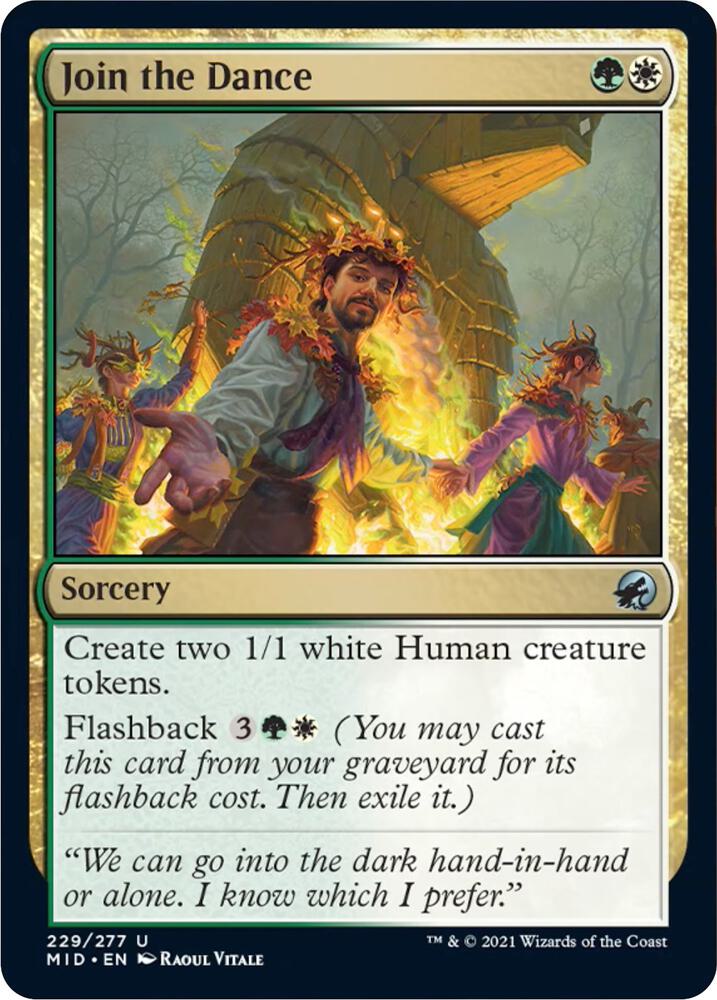 Join the Dance 229/277 (Innistrad: Midnight Hunt)  - Foil | Good Games Modbury