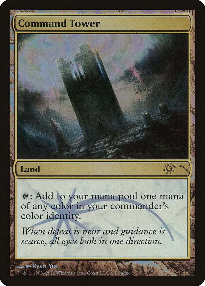 Command Tower 8/8 (Judge Promos)  - Foil | Good Games Modbury