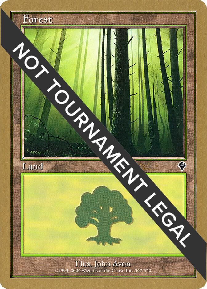 Forest 347 2001 Jan Tomcani INV jt347a/138 (World Championship Decks)  | Good Games Modbury