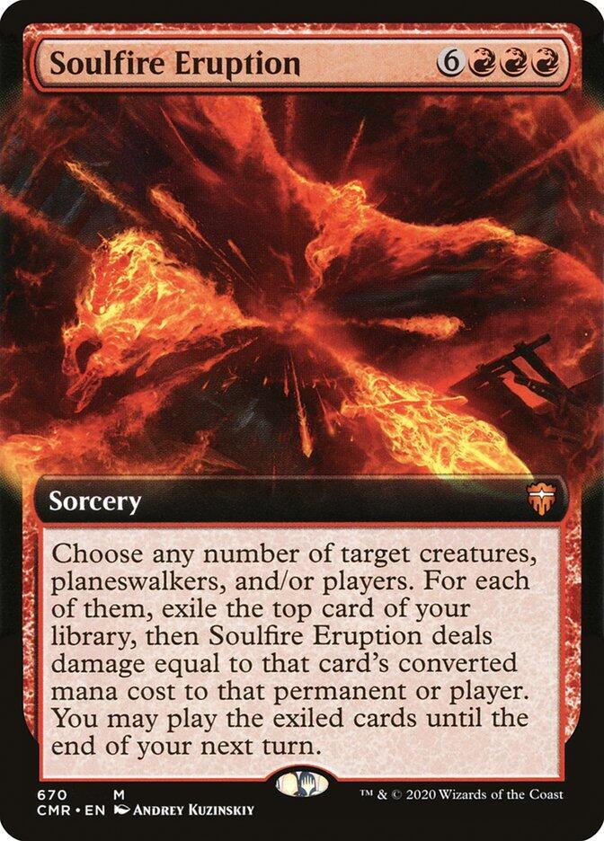 Soulfire Eruption 670/361 (Commander Legends)  - Extended Art | Good Games Modbury